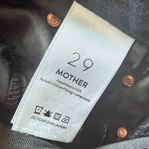 MOTHER The Looker Ankle Fray Skinny Jeans Hey, Good Lookin’ Denim Casual Size 29 - Picture 12 of 14
